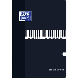 ZESZYT DO NUT OXFORD A4/32K PIĘCIOLINIA
