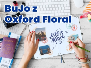 Bullet journaling z notatnikami Oxford Floral