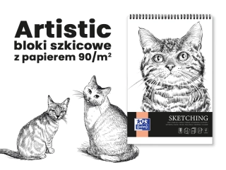 Oxford Artistic – nowe bloki do szkicowania z papierem 90 g/m²