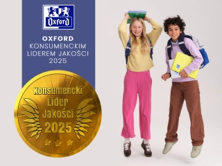 Oxford zdobywa Złoty Medal „Konsumencki Lider Jakości 2025”