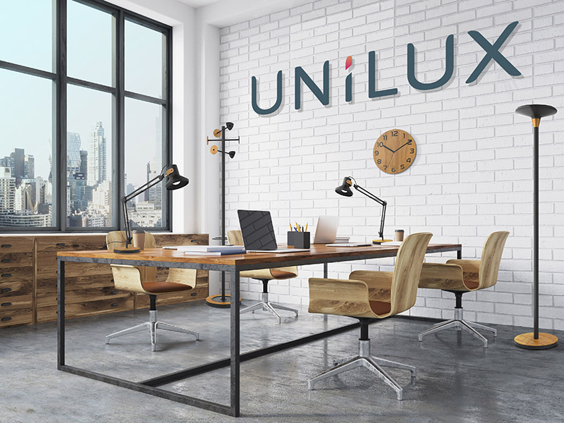 UNILUX ZESTAW PRODUKTÓW DO BIURA BAMBOO