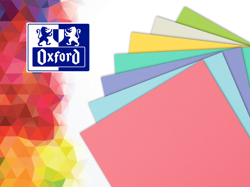 Kartony kolorowe teraz pod marką OXFORD