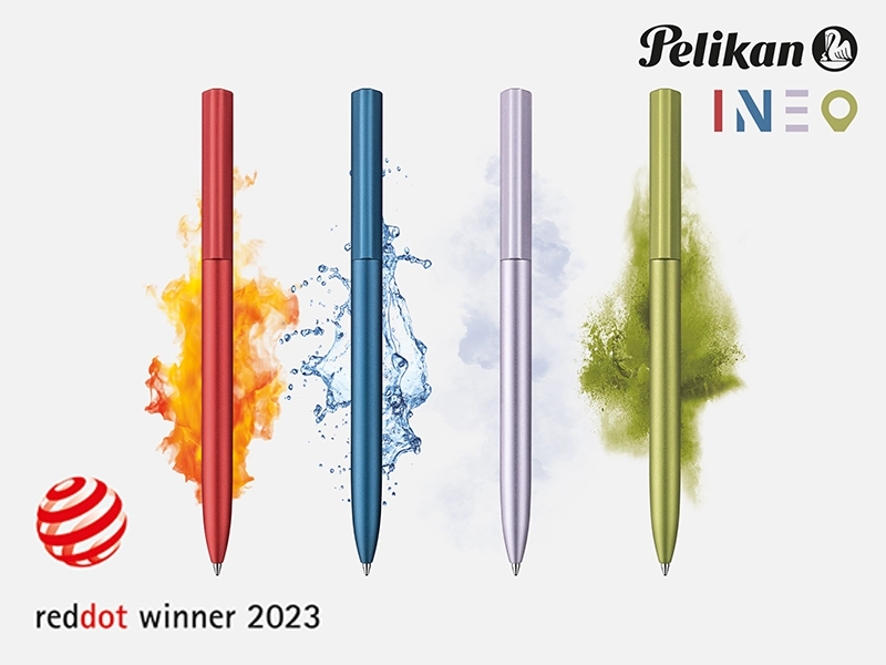 Pelikan Ineo – elegancja i nowoczesność nagrodzona Red Dot 2023