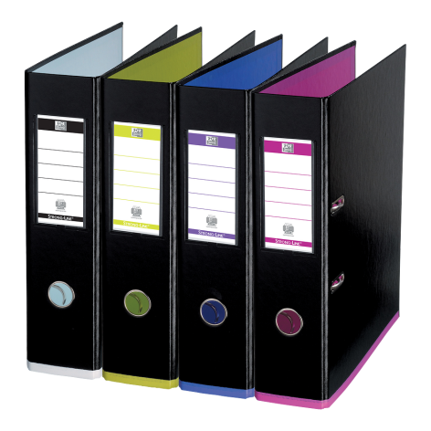 SEGREGATOR OXFORD MY COLOUR 80MM CZARNY / KOLOROWY