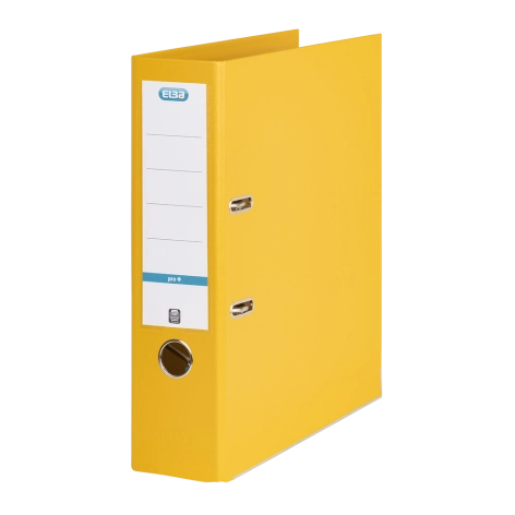 SEGREGATOR Z MECHANIZEM ELBA SMART PRO+ 8 CM ŻÓŁTY