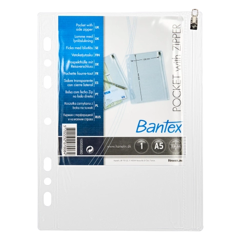 KOSZULKA GROSZKOWA PVC BANTEX NA SUWAK A5/140  MIC.