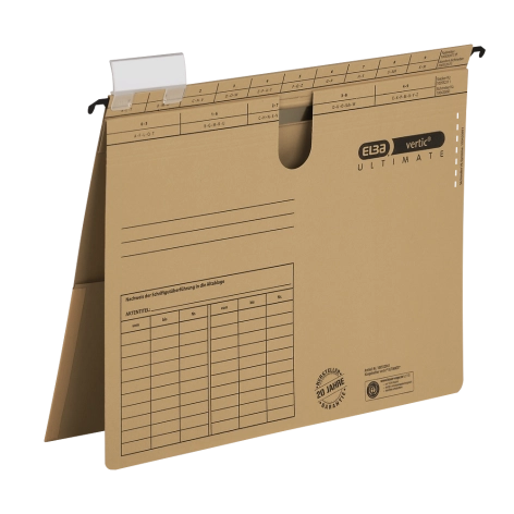 SKOROSZYT WISZĄCY ELBA VERTIC ULTIMATE Z KIESZENIĄ BEŻOWY