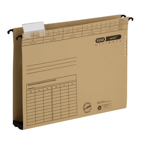 TECZKA WISZĄCA ELBA VERTIC ULTIMATE Z POSZERZANYM DNEM 4 CM