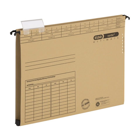 TECZKA WISZĄCA ELBA VERTIC ULTIMATE Z POSZERZANYM DNEM 2 CM