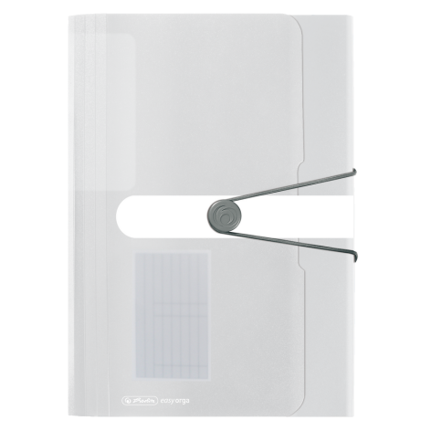TECZKA HARMONIJKOWA HERLITZ EASY ORGANIZATION A4/12P BEZBARWNA