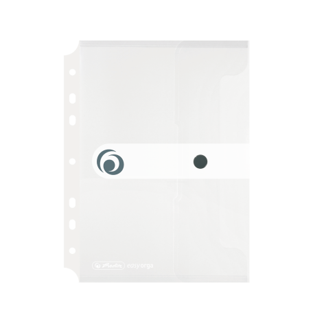 TECZKA KOPERTOWA Z PERFORACJĄ HERLITZ EASY ORGANIZATION A5 BEZBARWNA