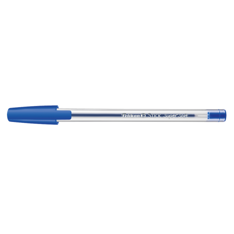 DŁUGOPIS PELIKAN STICK SUPER SOFT K86 MIX KOLORÓW BLIST. 2 SZT