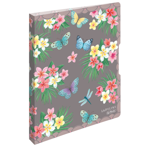 SEGREGATOR HERLITZ PP A4 2R 2,7CM LADYLIKE BUTTERFLIES