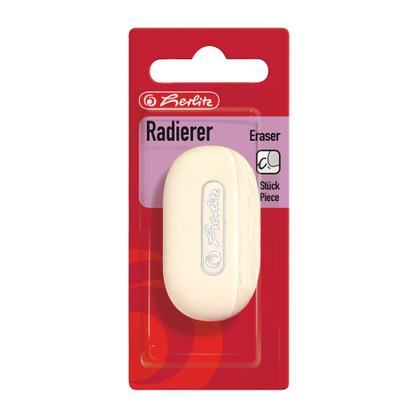 GUMKA DO ŚCIERANIA HERLITZ OWALNA BLISTER 1 SZT.