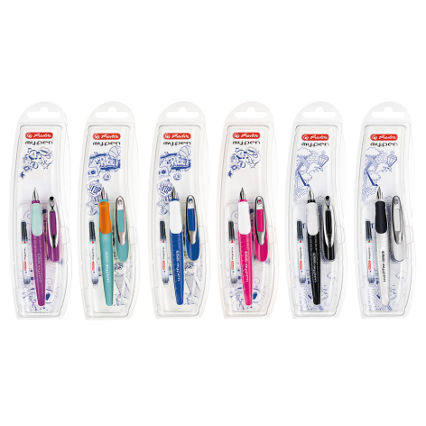 PIÓRO WIECZNE HERLITZ MY.PEN M BLISTER MIX KOLORÓW