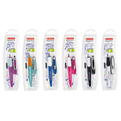 PIÓRO WIECZNE HERLITZ MY.PEN L BLISTER MIX KOLORÓW