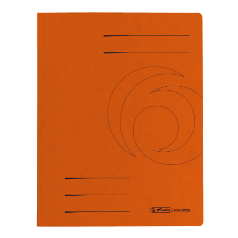 SKOROSZYT KARTONOWY HERLITZ QUALITY A4 POMARAŃCZOWY