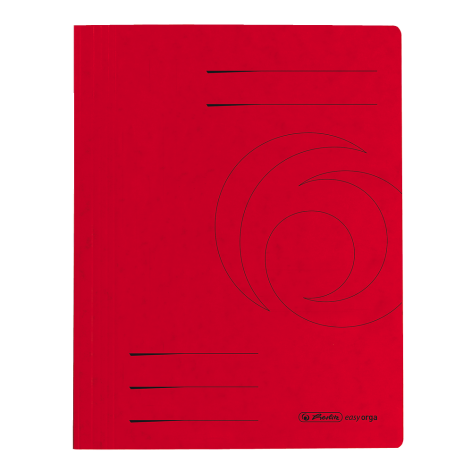 SKOROSZYT KARTONOWY HERLITZ QUALITY A4 CZERWONY