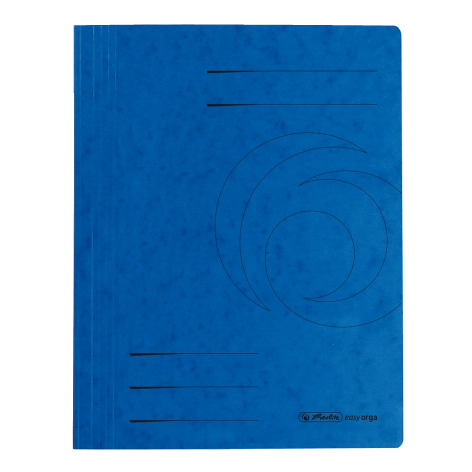 SKOROSZYT KARTONOWY HERLITZ QUALITY A4 NIEBIESKI