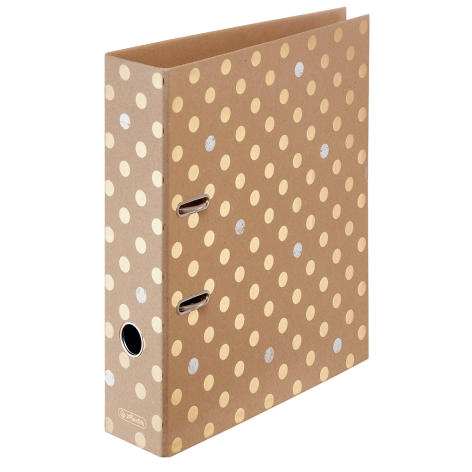 SEGREGATOR DŹWIGNIOWY HERLITZ MAX.FILE KRAFT A4/8CM PURE GLAM