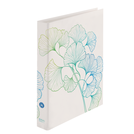 SEGREGATOR RINGOWY HERLITZ MAX.FILE GREENLINE A4 LIŚCIE