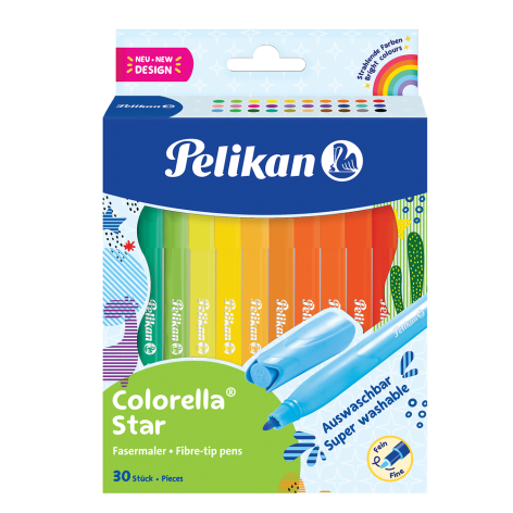 FLAMASTRT PELIKAN COLORELLA C302 30SZT  ETUI-BLISTER