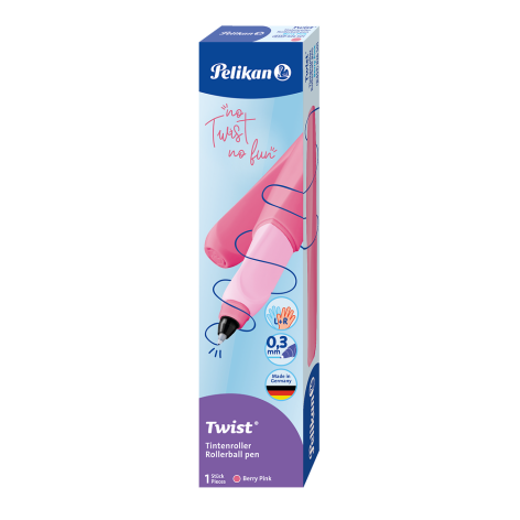 PIÓRO KULKOWE PELIKAN TWIST R457 F(1) BERRY PINK