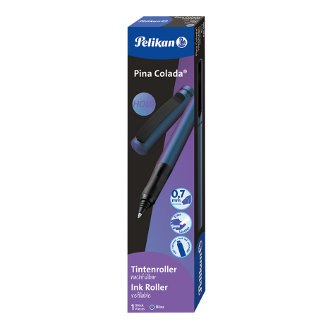 PIÓRO KULKOWE PELIKAN PINA COLADA HOLO (1) BLUE