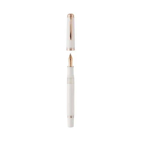 PIÓRO WIECZNE PELIKAN SOUVERAN WHITE & ROSE GOLD M600/EF