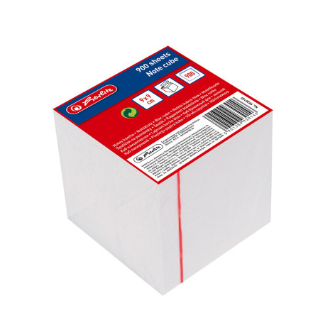 NOTES KOSTKA HERLITZ 9X9 CM/900K BIAŁY