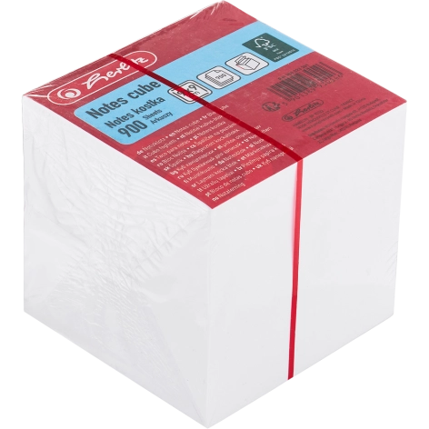 NOTES KOSTKA HERLITZ 9X9 CM/900K BIAŁY