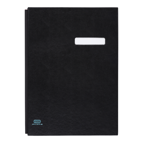 TECZKA DO PODPISU ELBA A4/10 PRZEGRÓDEK CZARNA