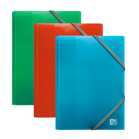 TECZKA OXFORD SCHOOL LIFE Z GUMKĄ PP A6 MIKS KOLORÓW