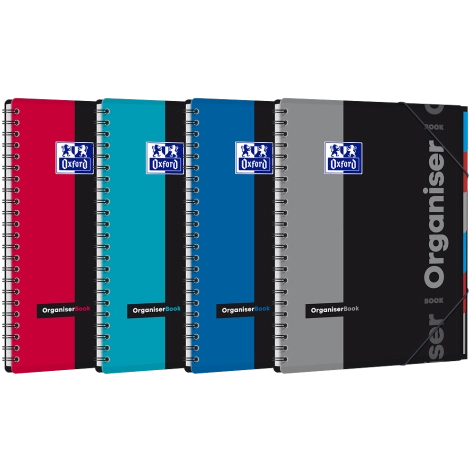 KOŁONOTATNIK OXFORD STUDENT ORGANISERBOOK PP A4/80K KRATKA