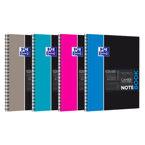KOŁONOTATNIK OXFORD STUDENT NOTEBOOK TO A4/80K KRATKA