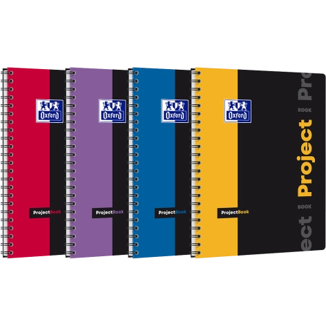 KOŁONOTATNIK OXFORD STUDENT PROJECTBOOK A4/100K KRATKA