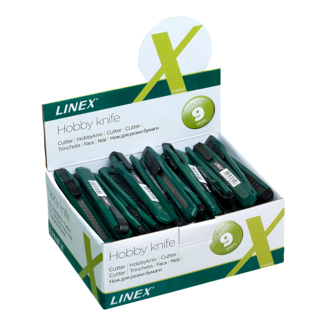 NÓŻ LINEX 12.5cm ZIELONY