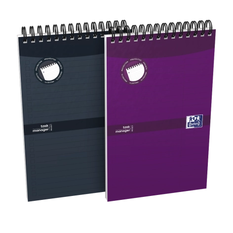BLOK NOTATNIKOWY OXFORD TASK MANAGER A5/70K LINIA