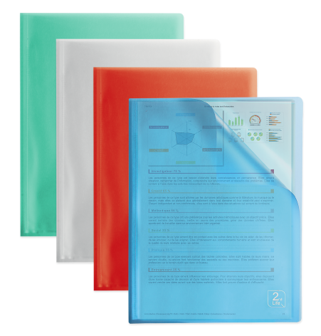 ALBUM OFERTOWY OXFORD 2ND LIFE PP A4/40 KOSZULEK MIKS KOLORÓW PRZEJRZYSTY