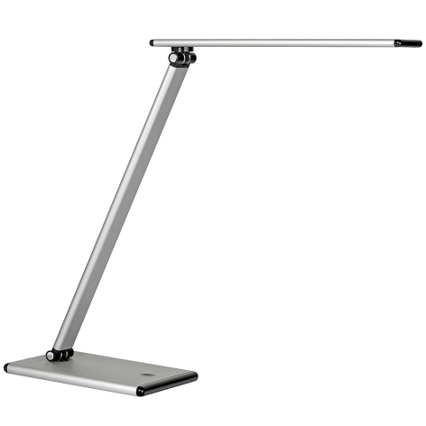 LAMPA BIURKOWA UNILUX TERRA LED METALICZNY SZARY