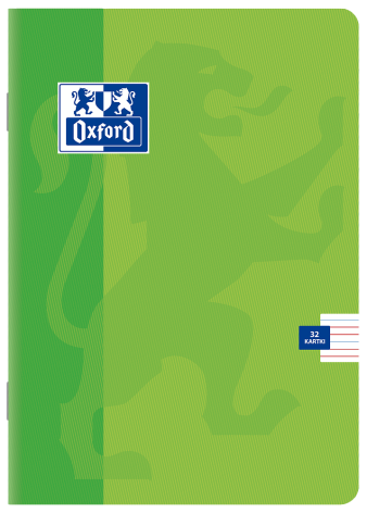 ZESZYT OXFORD SWEET A5/32K LINIA PODWÓJNA KOLOROWA
