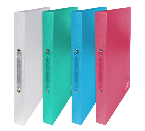 SEGREGATOR RINGOWY OXFORD 2ND LIFE PP A4/20MM/2R MIKS KOLORÓW PRZEJRZYSTY