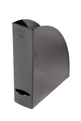 POJEMNIK ELBA NA CZASOPISMA A4 MAXI GO-BOX 8CM CZARNY