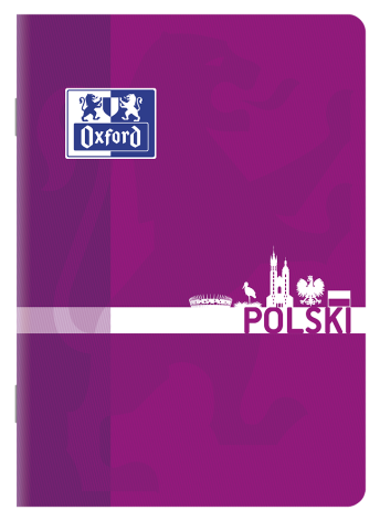 ZESZYT OXFORD POLSKI A5/60K LINIA Z MARGINESEM