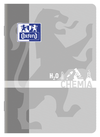 ZESZYT OXFORD CHEMIA A5/60K KRATKA Z MARGINESEM