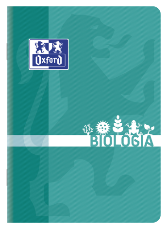ZESZYT OXFORD BIOLOGIA A5/60K KRATKA Z MARGINESEM