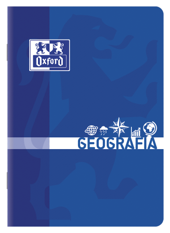 ZESZYT OXFORD GEOGRAFIA A5/60K KRATKA Z MARGINESEM