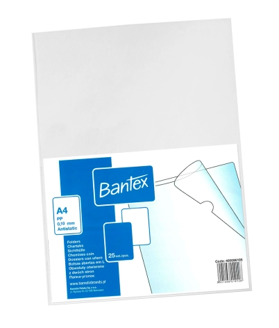 OBWOLUTA KRYSTALICZNA BANTEX PP A4/100 MIC. FOLIA