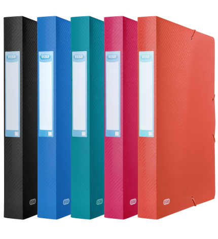 TECZKA Z GUMKĄ ELBA URBAN SZEROKA PP 24x32/40MM MIKS KOLORÓW