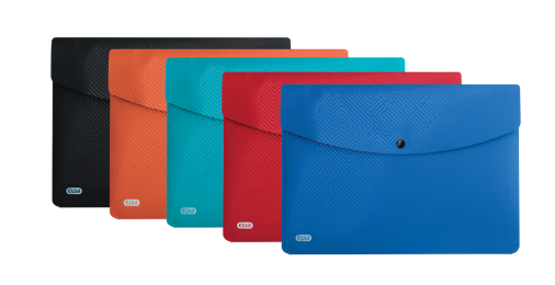 TECZKA KOPERTOWA ELBA URBAN PP A4/5 SZT. MIKS KOLORÓW